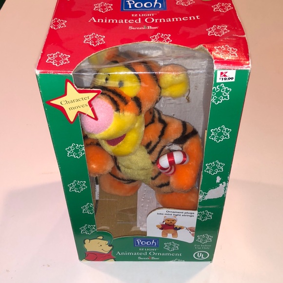 Winnie the Pooh Tigger animated ez light ornament 11” - Picture 1 of 3
